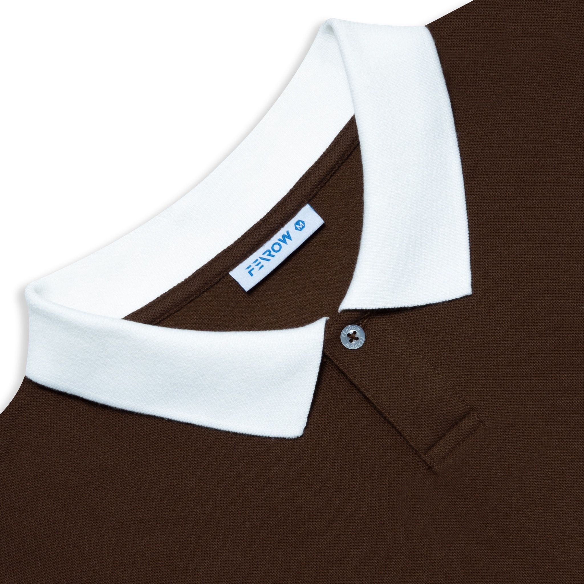  POLO CROSS / BROWN WHITE COLOR 