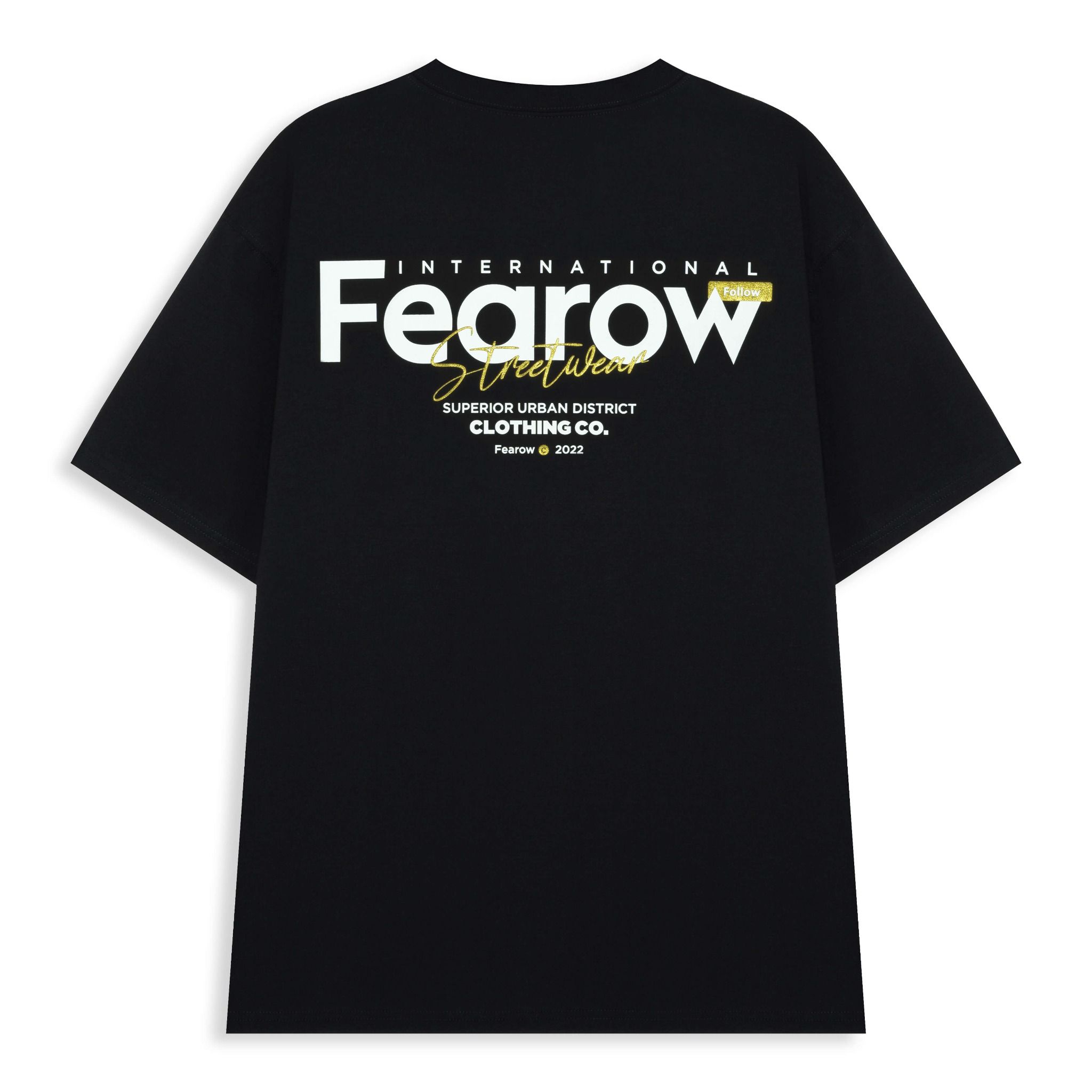  MULTIFONT TEE / BLACK COLOR 