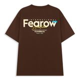  MULTIFONT TEE / DARK BROWN COLOR 