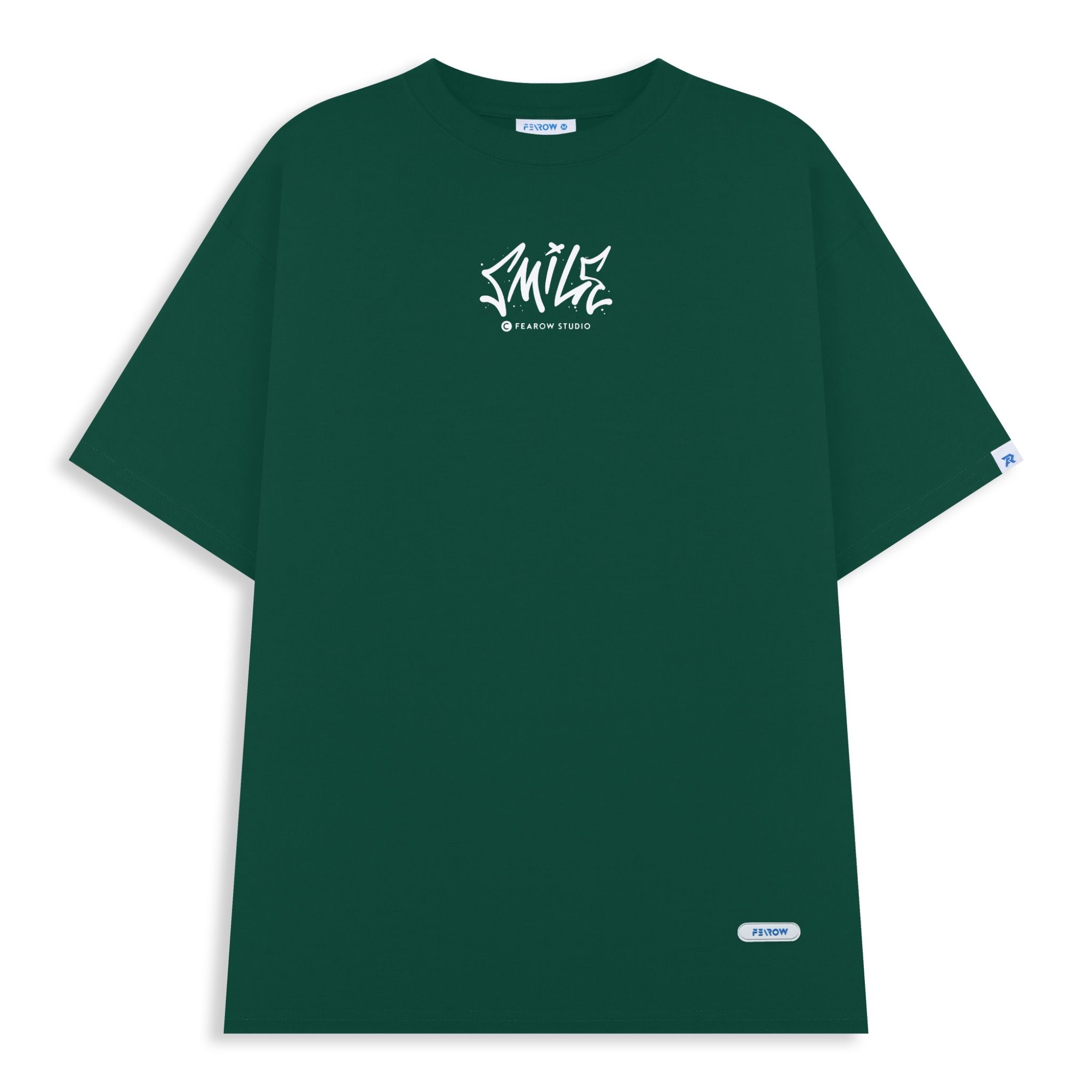 SMILE TEE / GREEN COLOR 