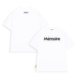  BASIC MÉMOIRE TEE / WHITE COLOR 