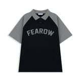  Polo Raglan Fearow Basic 2023 / Black & Gray 