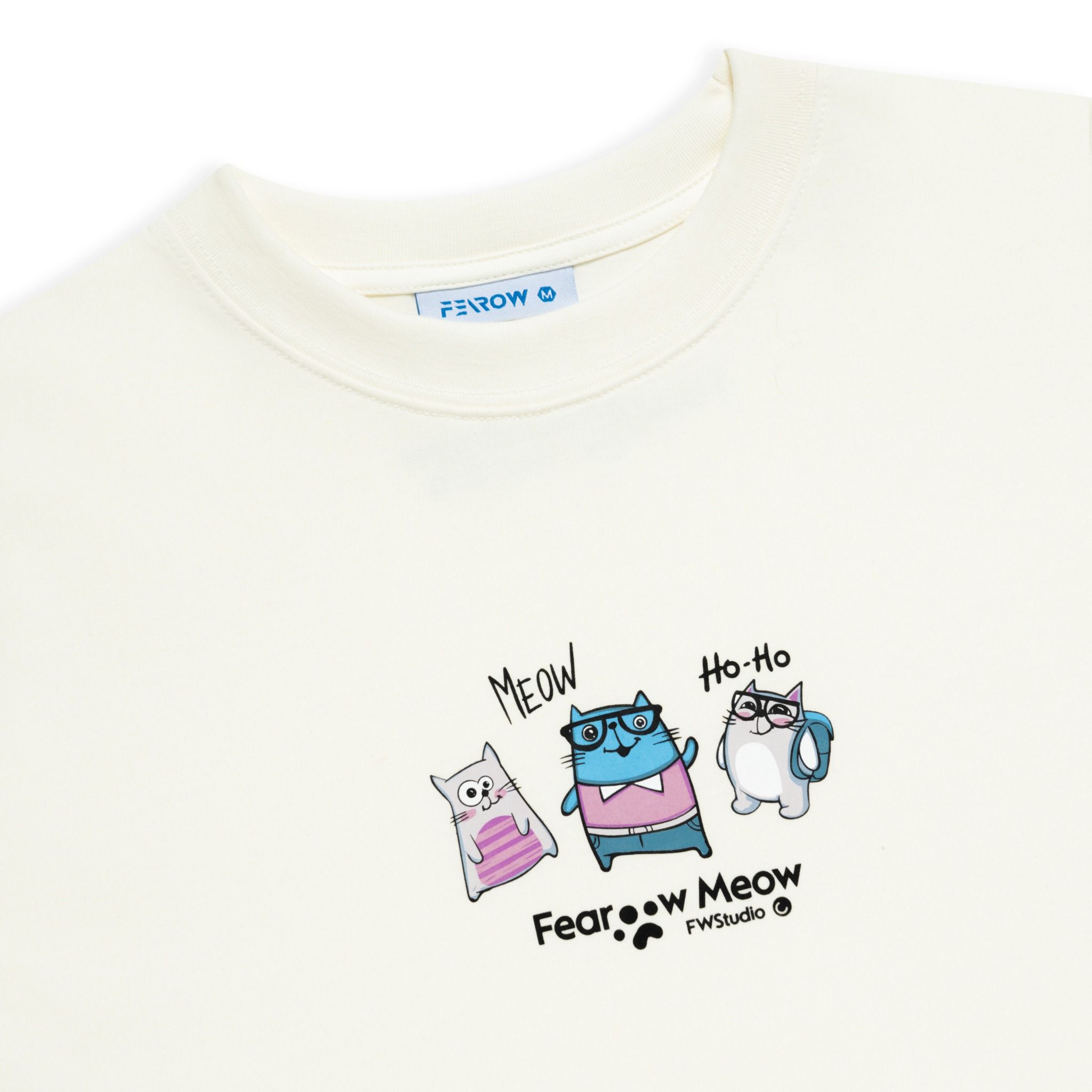  Fearow Hello Meow Tee / Cream New 