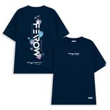  Fearow Meow Walking Tee / Navy Peony 