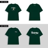  Fearow Double Tee Collection - Pixel Corgi / Deep Green 