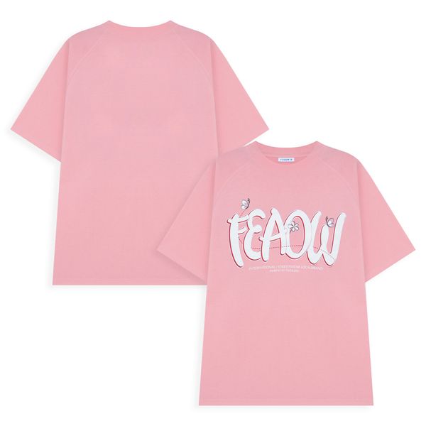  Áo Thun Fearow Pinky Spring/ Pastel Pink 