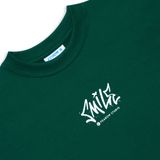  SMILE TEE / GREEN COLOR 