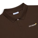  SIGNATURE POLO / BROWN  COLOR 