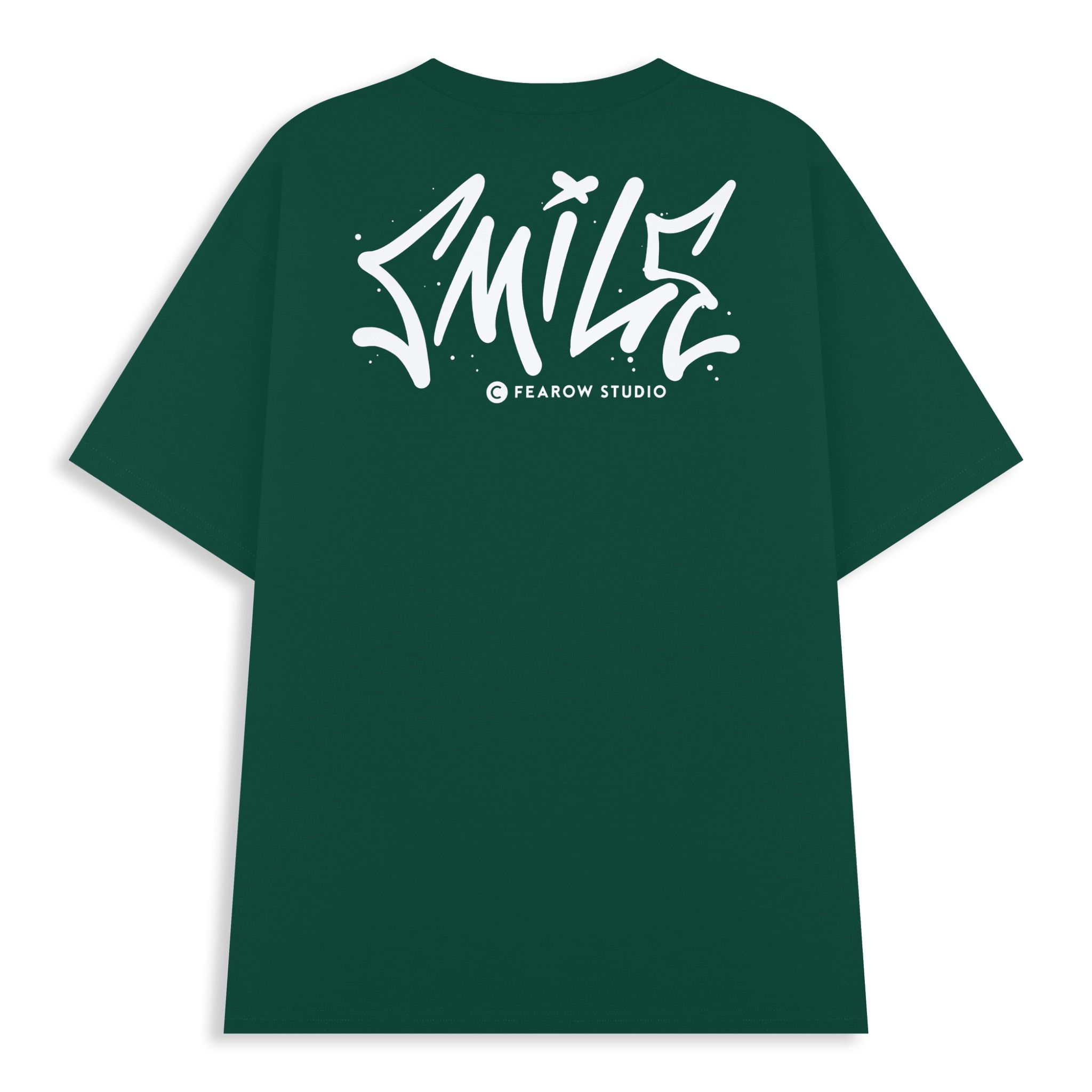  SMILE TEE / GREEN COLOR 