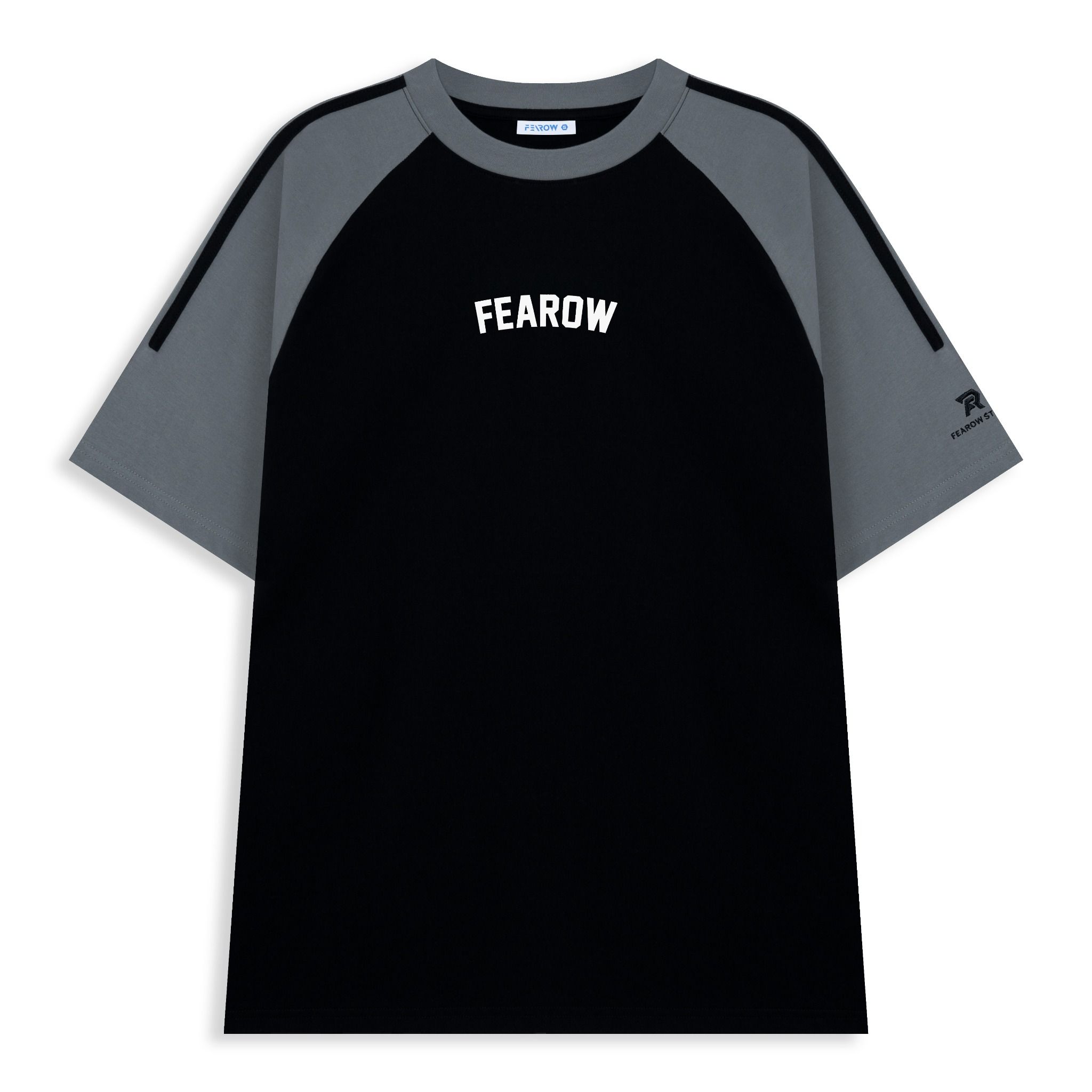  Fearow Raglan Basic Tee In / Black & Gray 