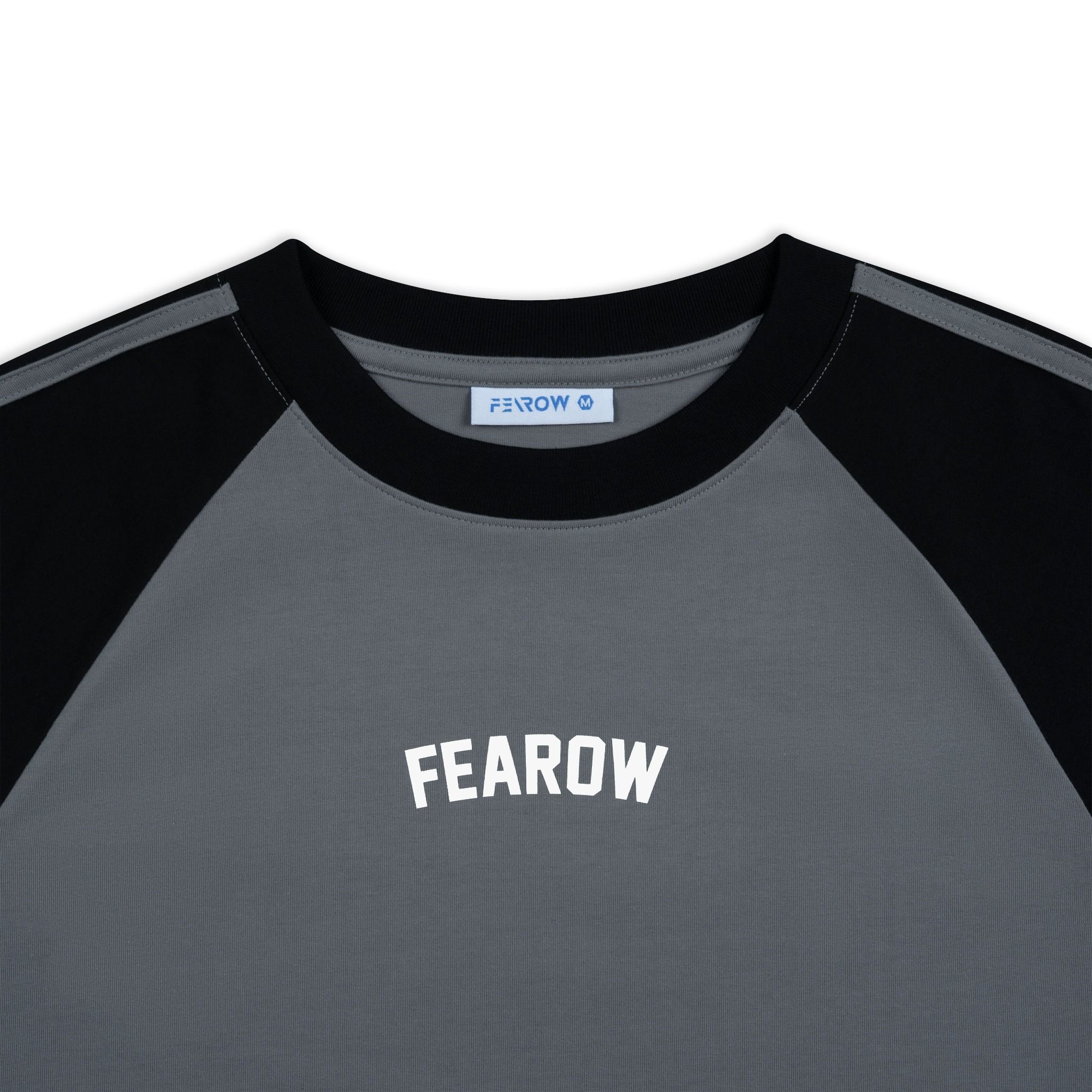  Fearow Raglan Basic Tee In / Gray & Black 