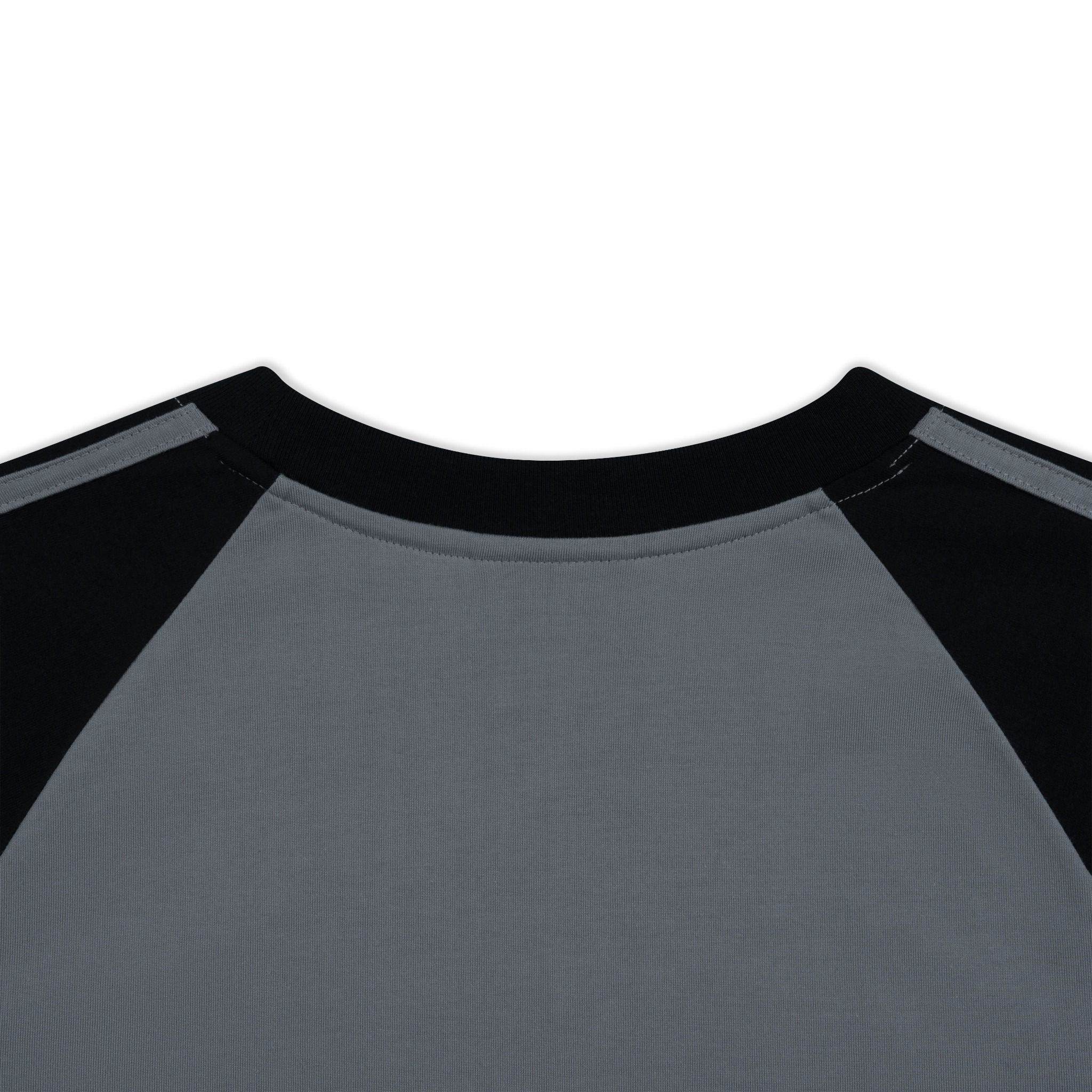  Fearow Raglan Basic Tee In / Gray & Black 