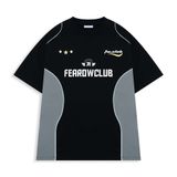  Ferow Sports Club Tee / Black & Gray 