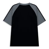  Fearow Raglan Basic Tee Thêu / Black & Gray 