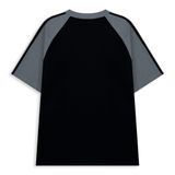  Fearow Raglan Basic Tee Thêu / Black & Gray 