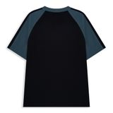  Fearow Raglan Basic Tee Thêu / Black & Dark Slate 
