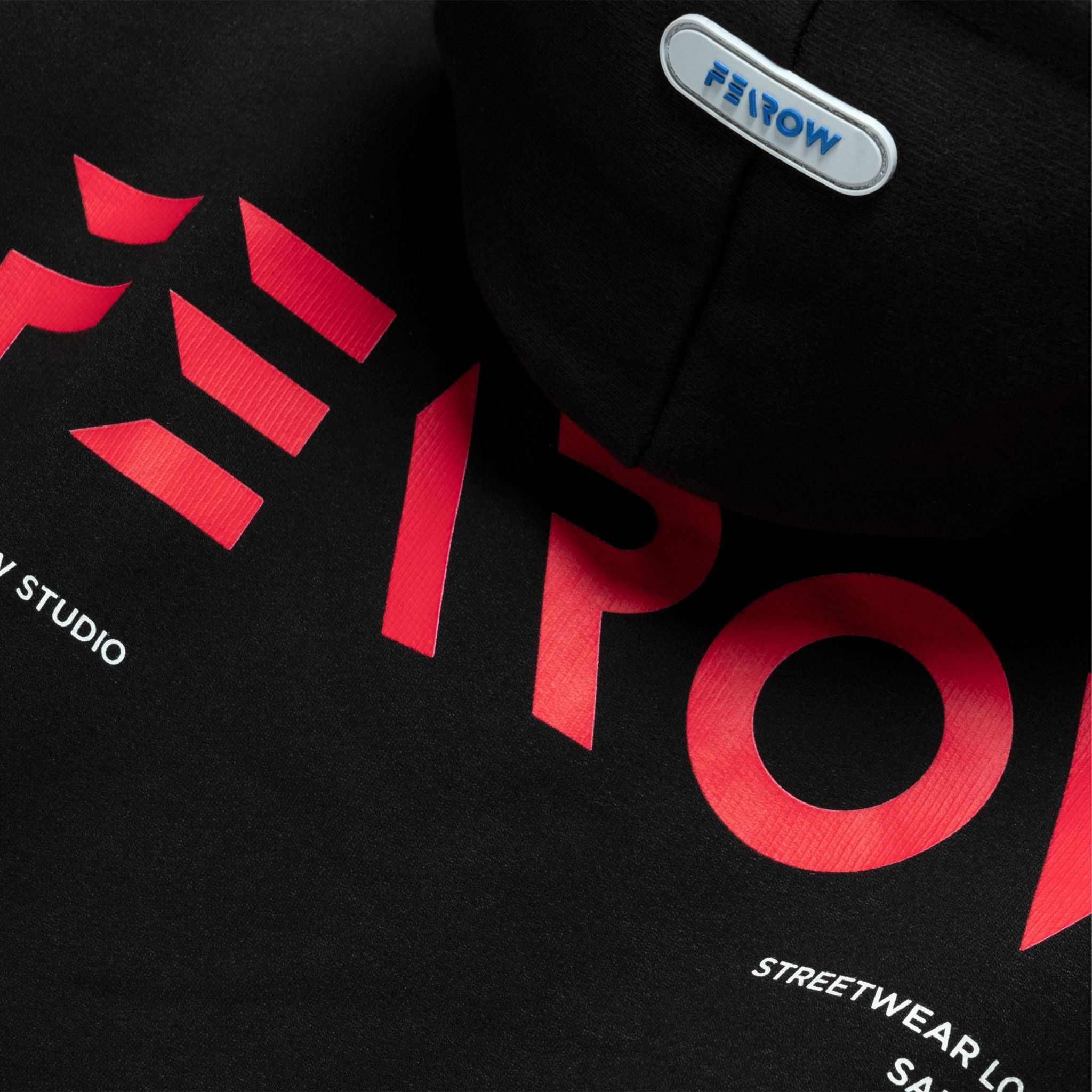  Hoodie Zip Fearow Signature 2022 / Black Color 