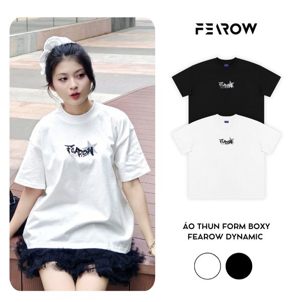  Áo thun form boxy Fearow Dynamic 