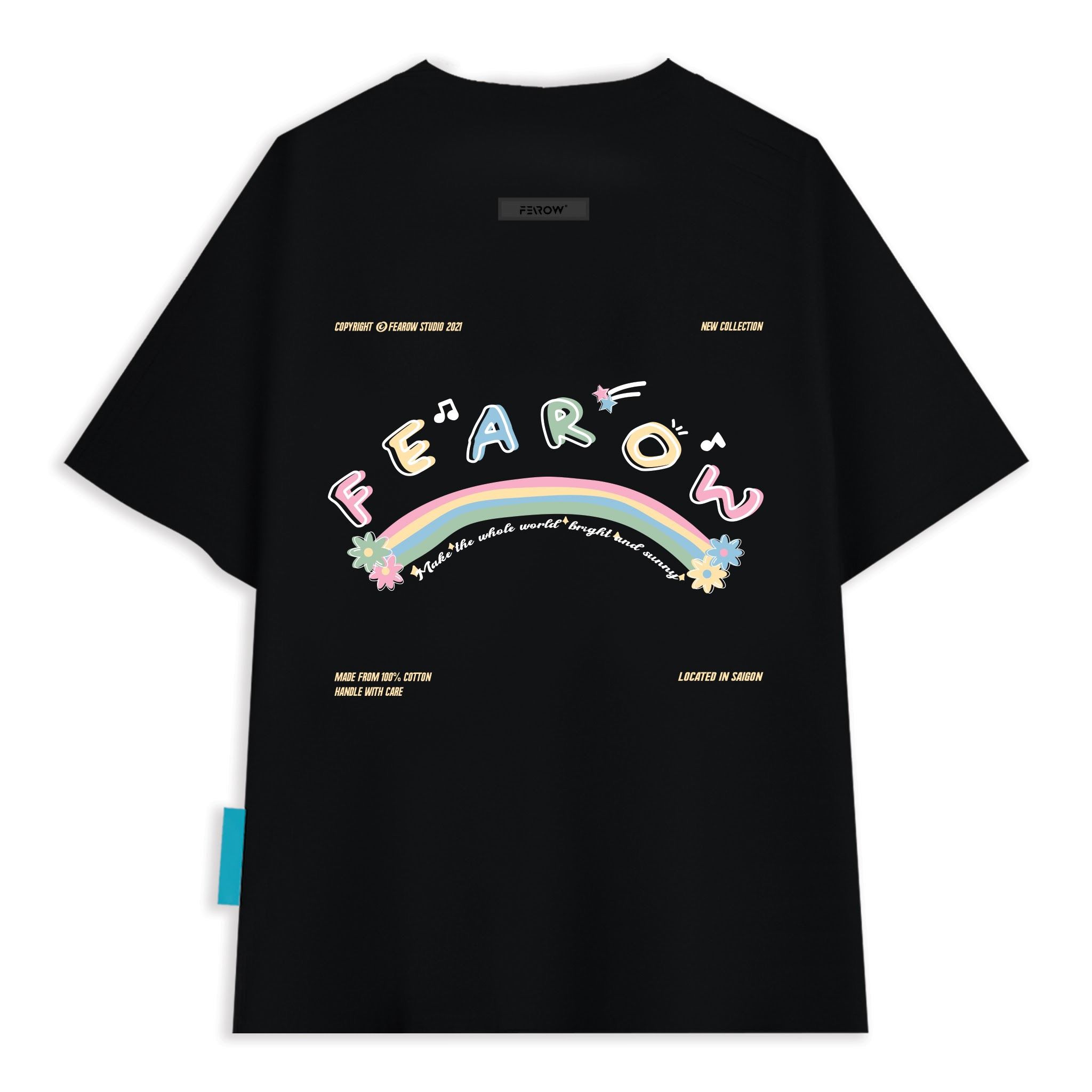  Sweet Rainbow Tee - Black 