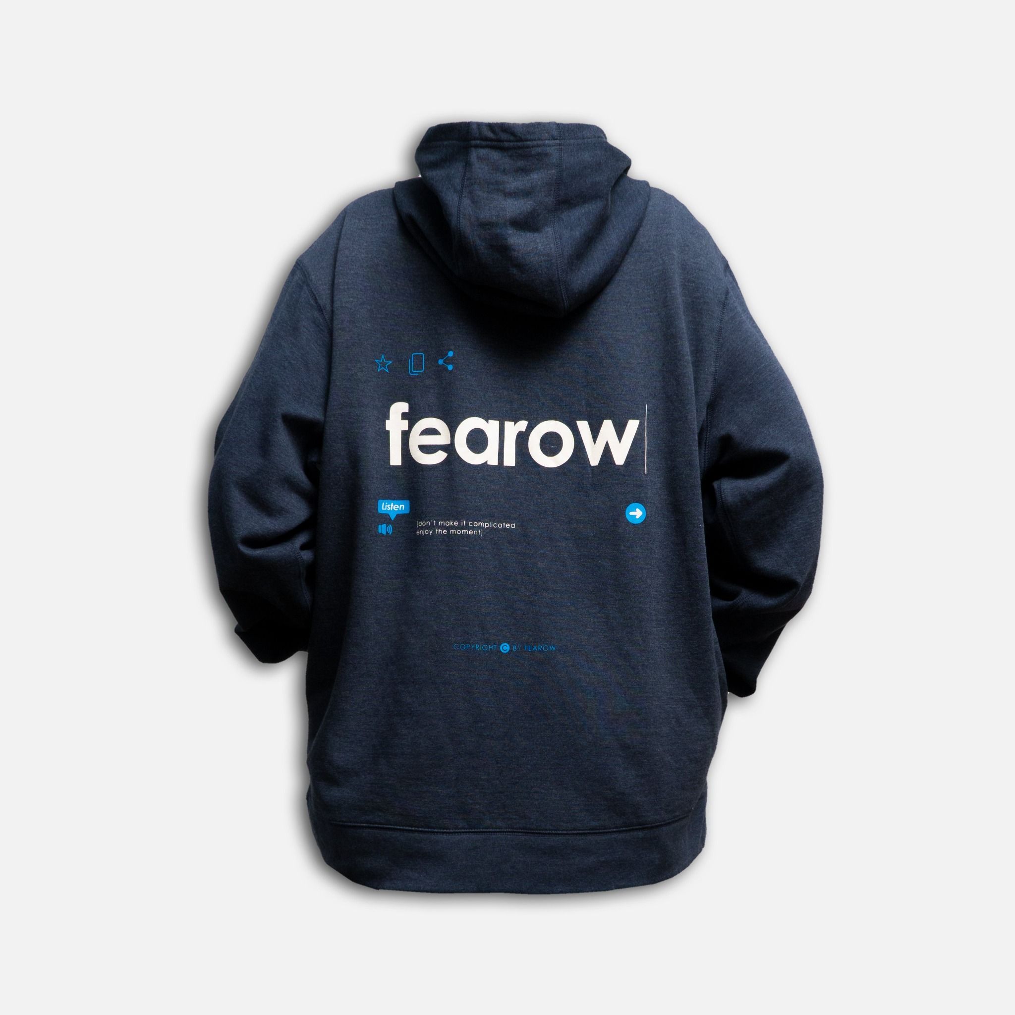  FEAROW NAVY HOODIE 