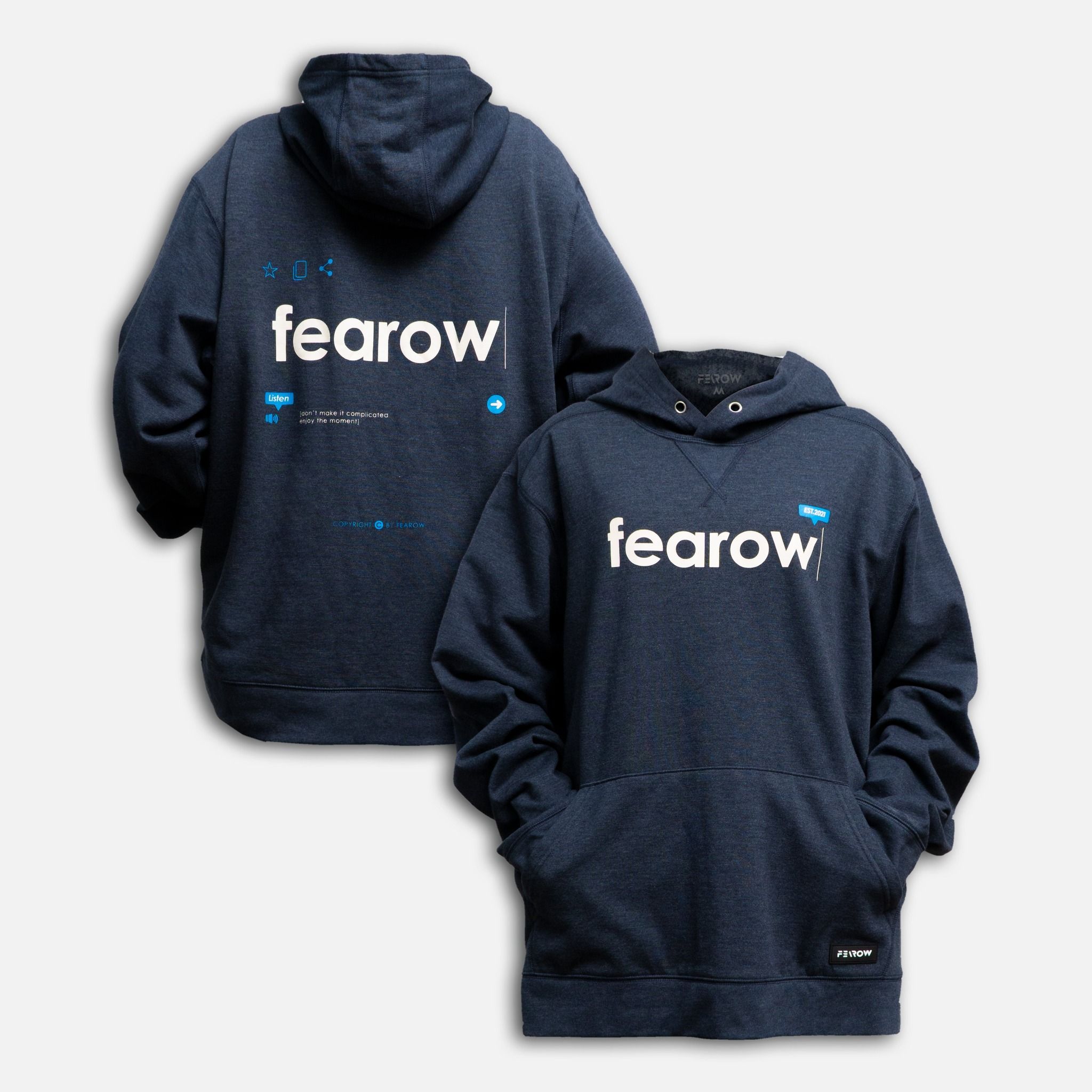  FEAROW NAVY HOODIE 