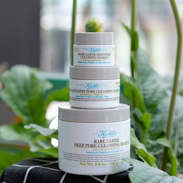Top 11 kiehl's deep pore cleansing mask 2 Mặt Nạ Đất Sét Giúp Thải Độc Và Đẩy Mụn KIEHL'S Rare Earth Deep Pore Cleansing Masque - ĐỦ SIZE (125ml-28ml-14ml)