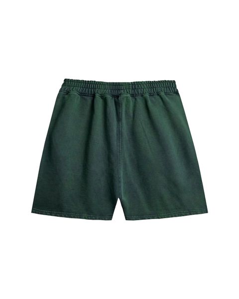  SNW5 - 'ACTIVE' WASHED SHORTS - PINE GREEN 