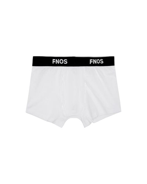  BX2 - EVERYDAY FNOS BOXER BRIEF - WHITE 