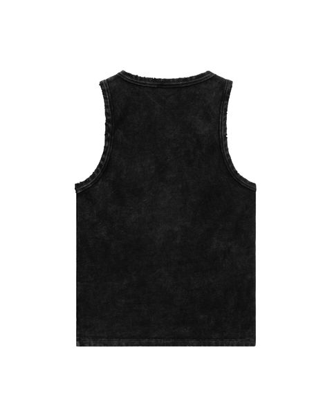  TTW1 - VINTAGE WASHED TANKTOP - BLACK 