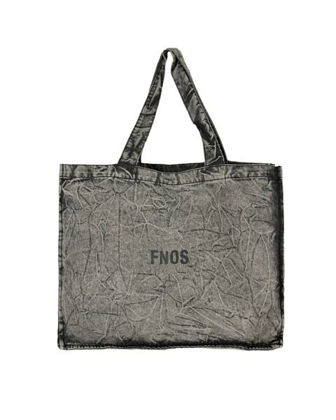  TB1 - 18PLUS DENIM TOTE BAG - GREY WASHED 