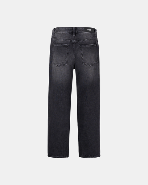  ERG3 - EXTRA REGULAR RIPPED JEANS - PEPPER BLACK 