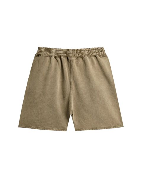  SNW3 -  'ACTIVE' WASHED SHORTS - SAND 