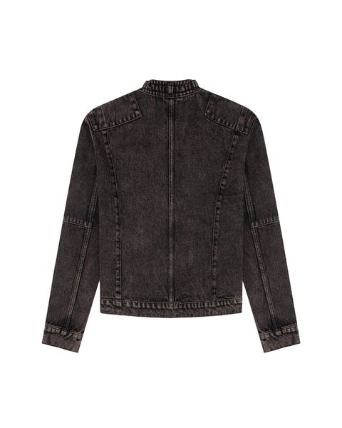 JKD2 - SI BON BIKER DENIM JACKET - VINTAGE BLACK 