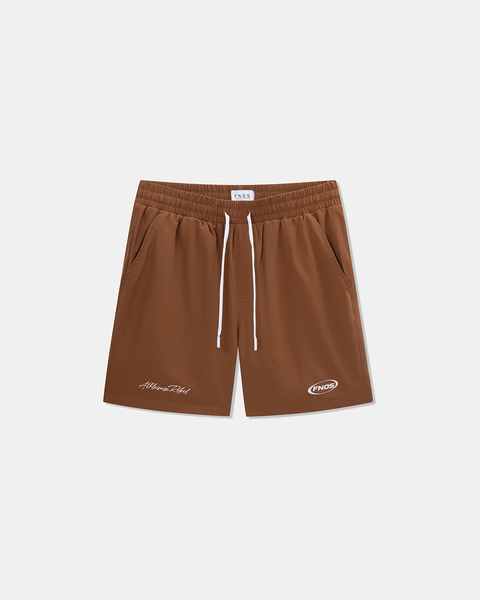  SP7 - ATHLEISURE REBEL BASIC SHORTS - MUSTARD 