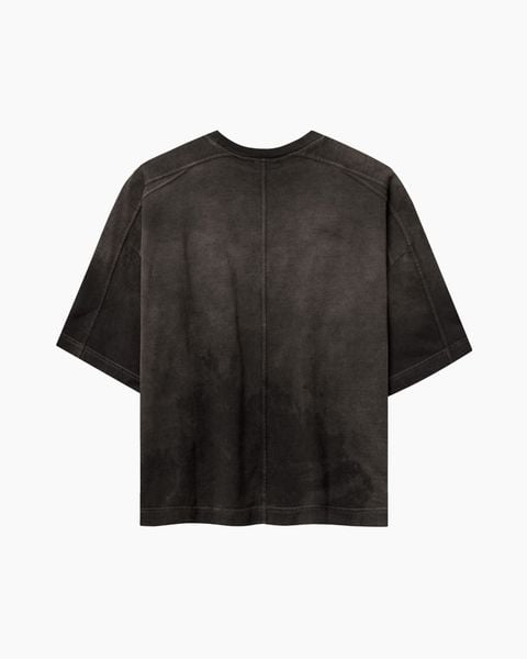  TSW12 - 'INTROVERSE' BOXY VINTAGE TEE - BROWN 