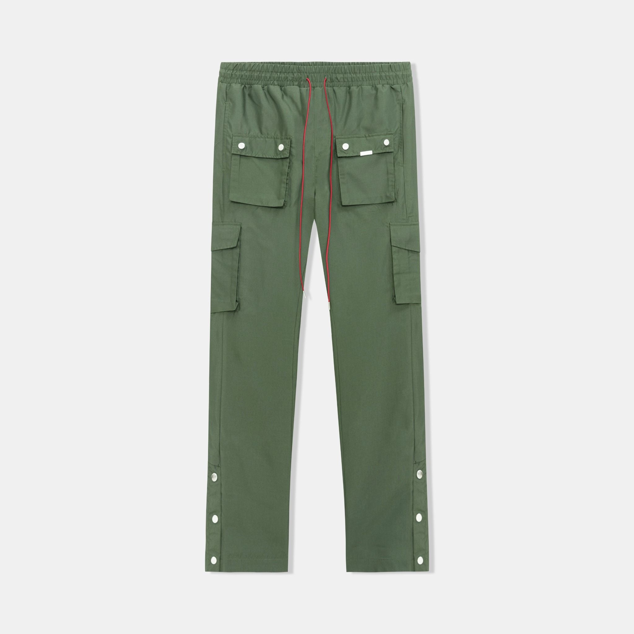  JGD6 - FNOS SNAP CARGO PANTS - OLIVE GREEN 