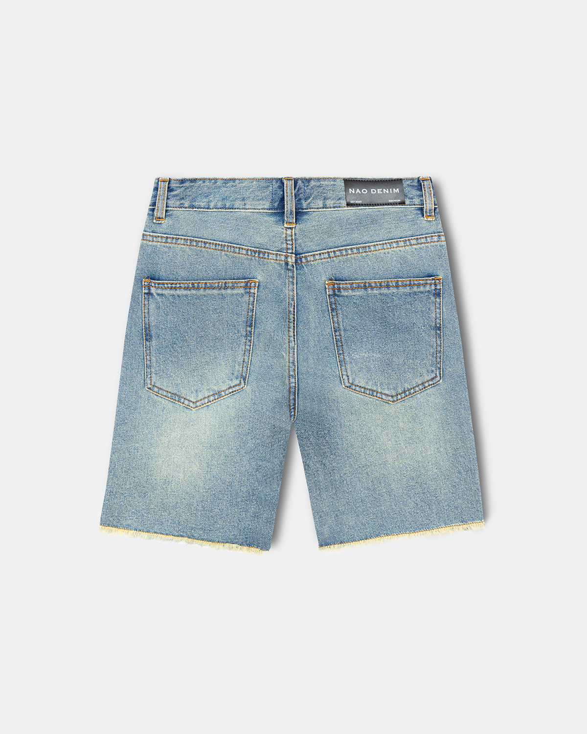  SJ22 - DENIM SHORTS - DIRTY BLUE 