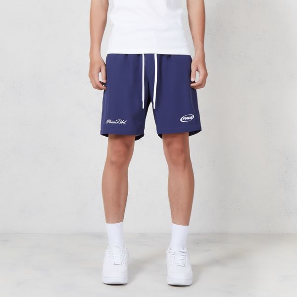  SP5 - ATHLEISURE REBEL BASIC SHORTS - NAVY BLUE 