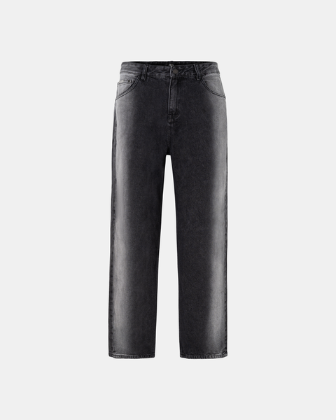  ERG5 - WHITE WASHED EXTRA REGULAR JEANS - BLACK 