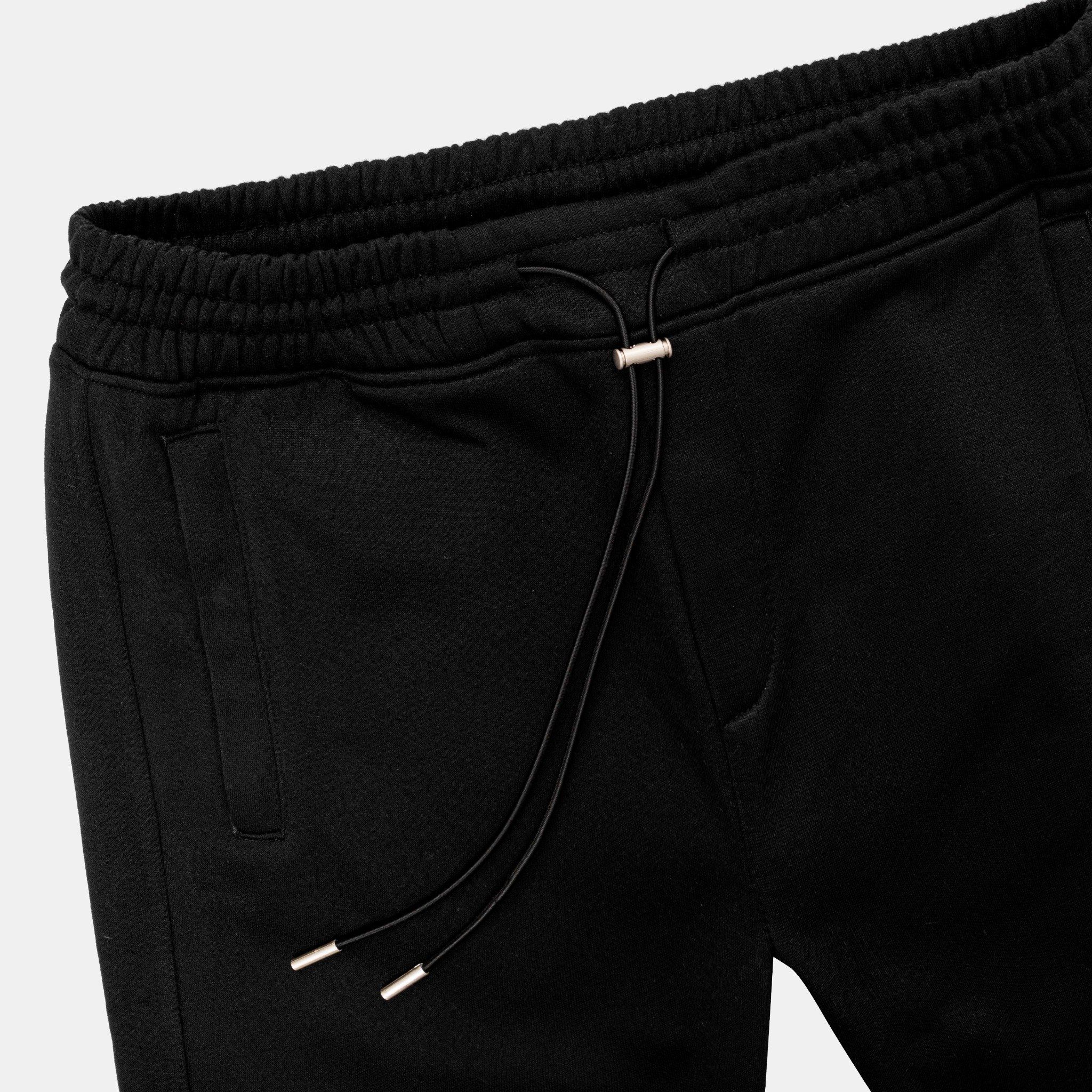  JGN3 - FNOS MINIMAL SWEATPANTS - BLACK 