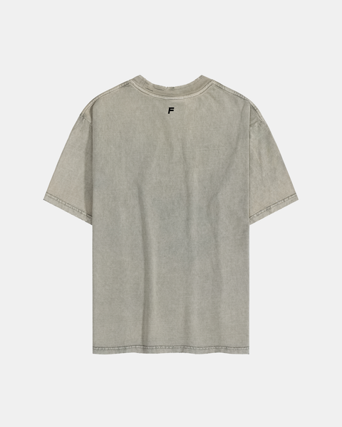  TWG8 - 'NEW REALITY' VINTAGE TEE - SAND 