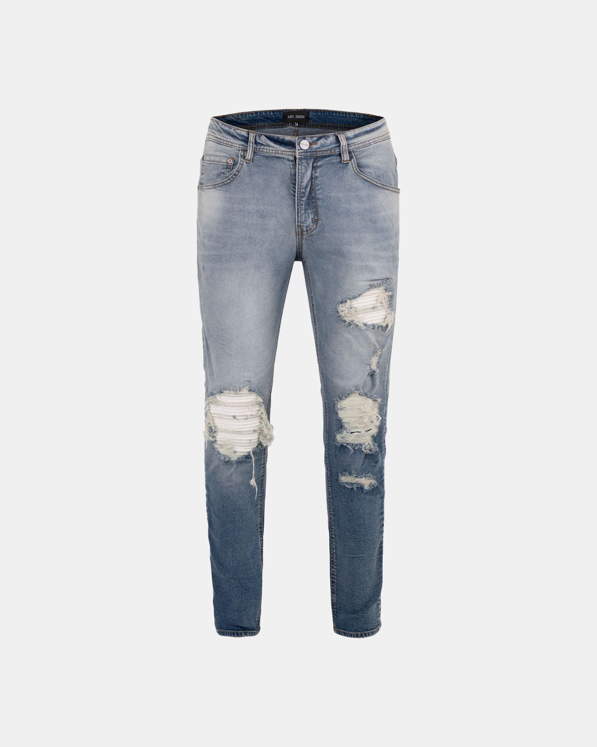  NZ37 - BIKER DENIM - DIRTY BLUE 