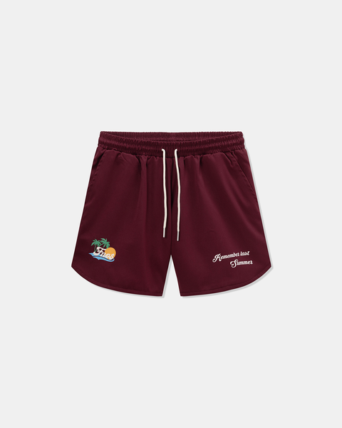  SP13 - SUMMER SHORTS SS23 - BURGUNDY 
