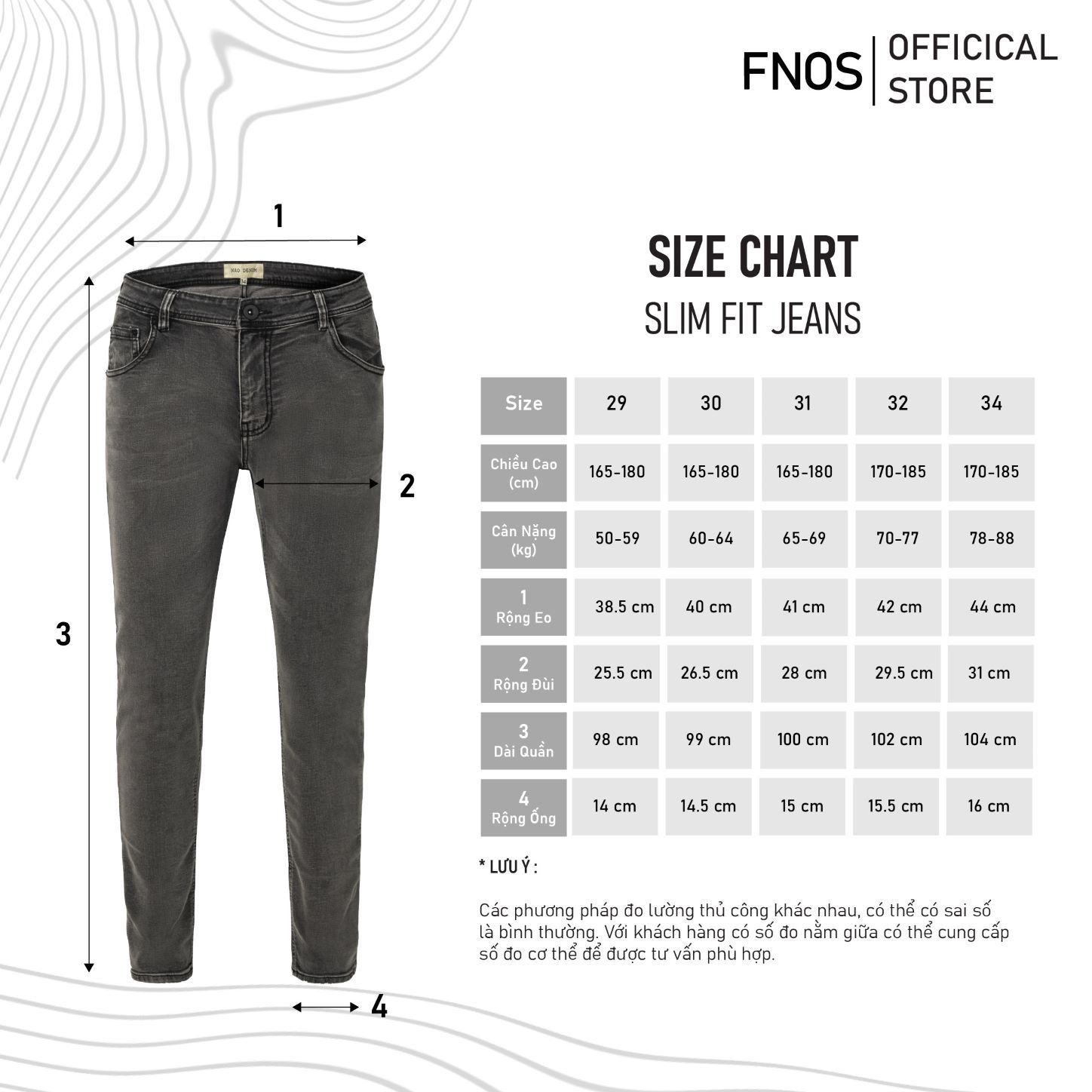  ESSENTIAL SLIMFIT JEANS - BLACK 