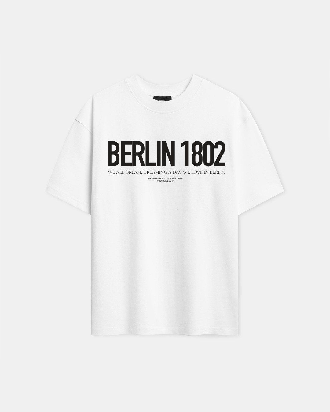  TSG34 - BERLIN OVERFIT TEE - WHITE 