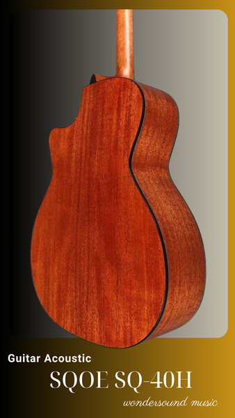  ACOUSIC GUITAR SQOE SQ-40H 