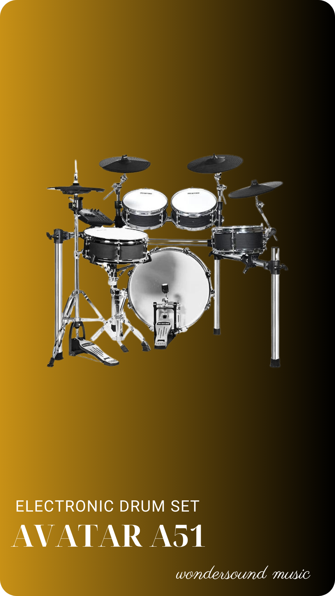 Avatar deals electronic drums