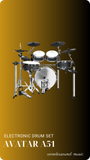  ELECTRONIC DRUM SET AVATAR A51 