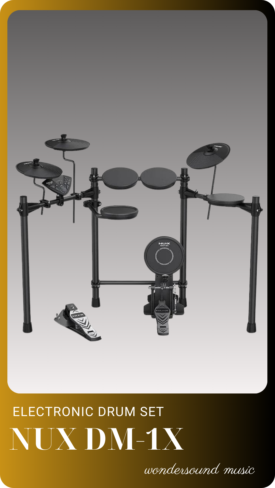  ELECTRONIC DRUM SET NUX DM-1X 