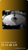  ELECTRONIC DRUM SET AVATAR A51 